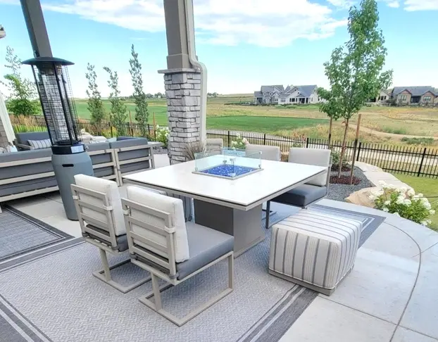 Fire Pit Dining Table 1 Fire Pit Dining Table