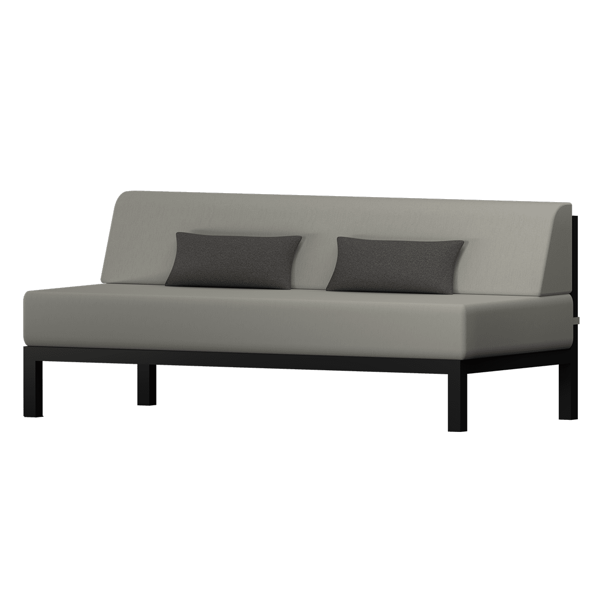 Bravada Armless Sofa 1 Bravada Armless Sofa