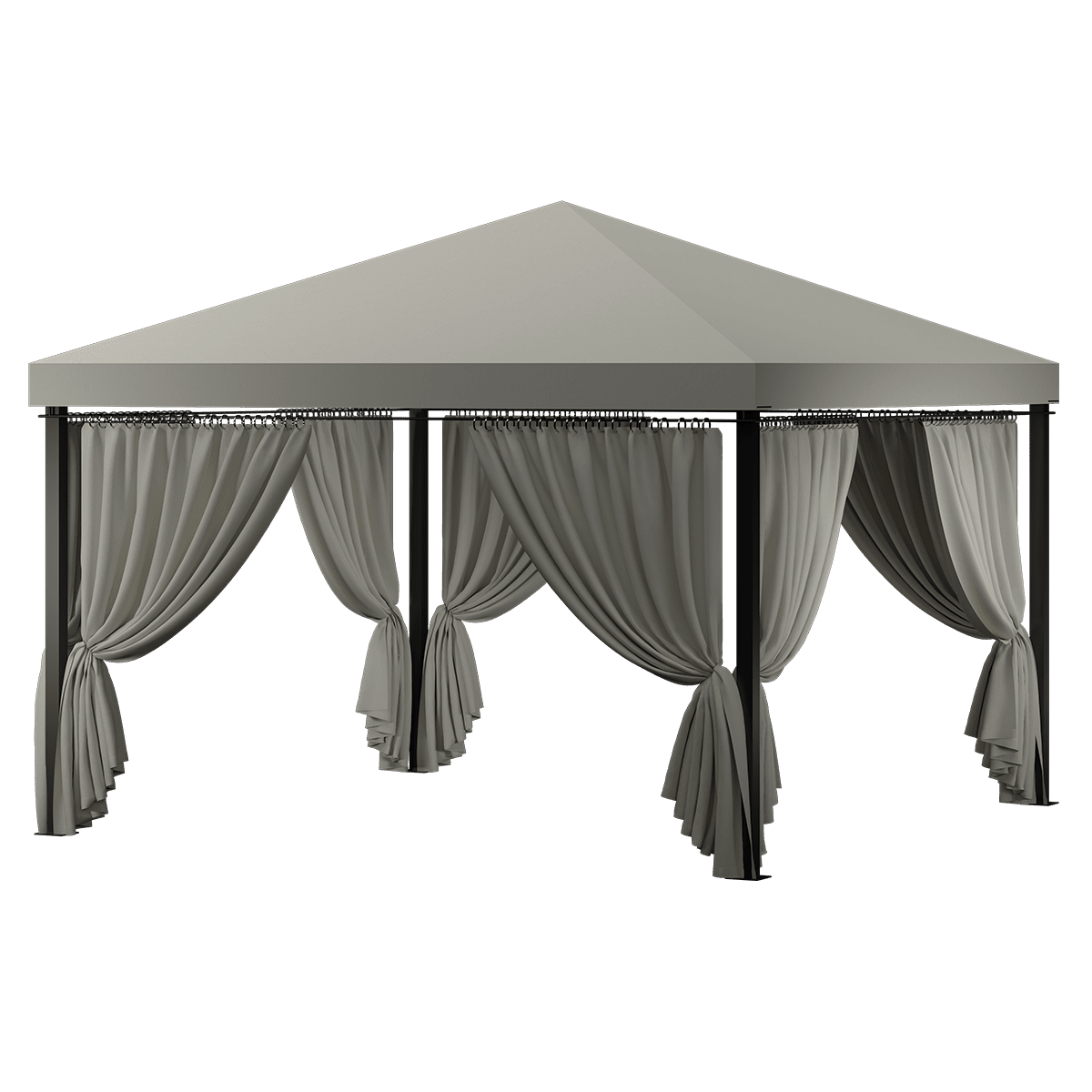 Cabana w/ Sunbrella Top & Curtains 1 Cabana w/ Sunbrella Top & Curtains